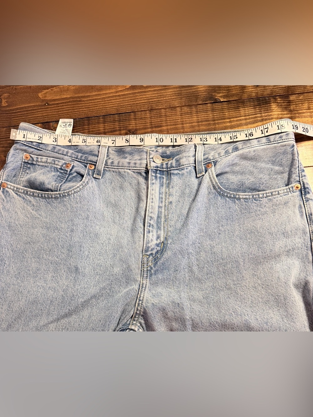 Levi’s Low Pro Straight Jeans women’s size 33 waste